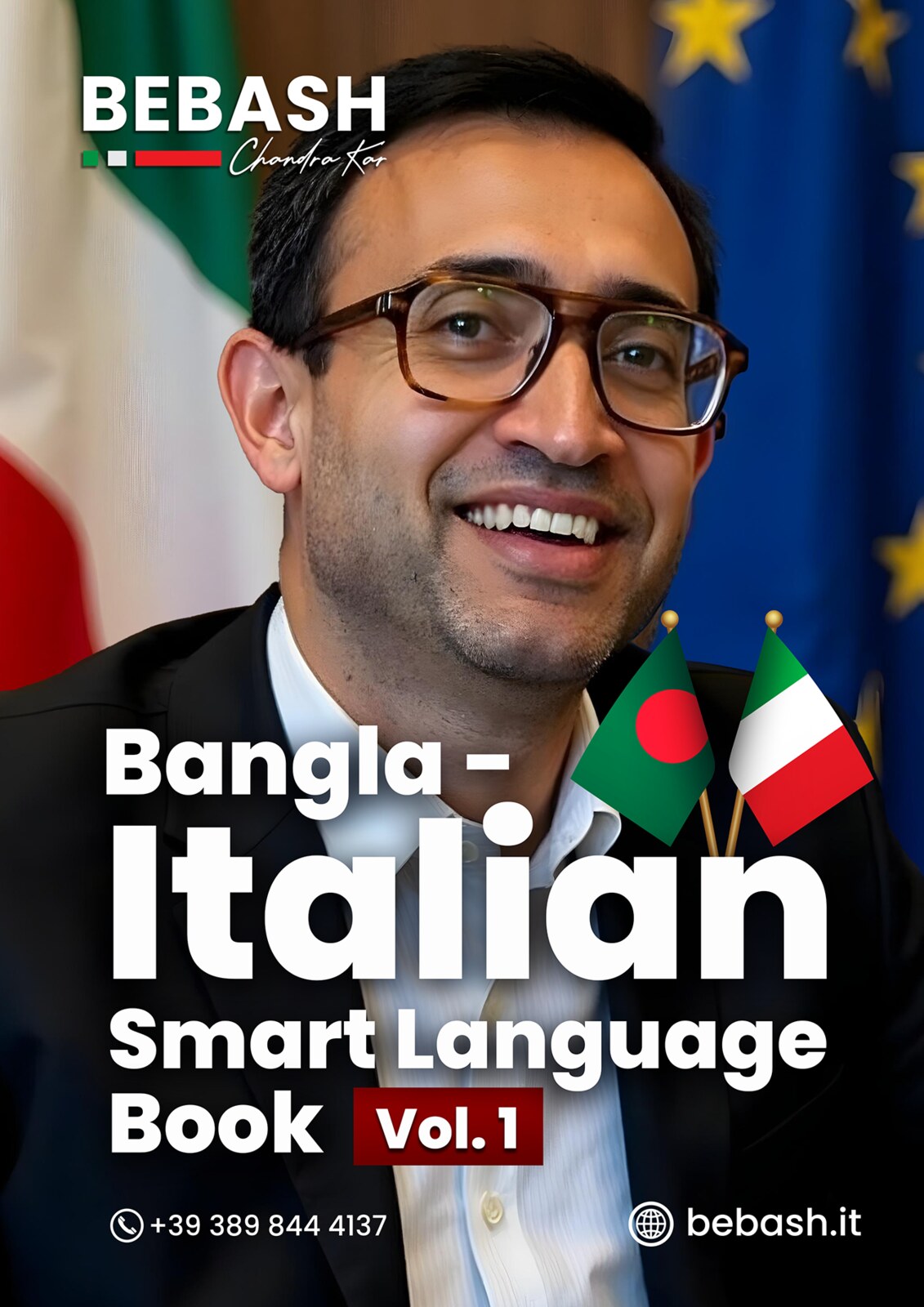 Bangla–Italian Smart Language Book Vol. 1 by Bebash Chandra Kar